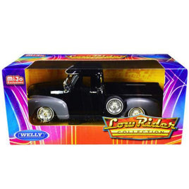 Welly Lowrider 1953 Chevrolet 3100 Pick Up Black & Gray 1/24