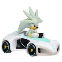 Silver Sonic the Hedgehog Lightron Diecast 1/64