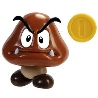 Goomba with Coin Super Mario 4" Nintendo Action Figure