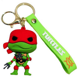 Raphael Mutant Mayhem Teenage Mutant Ninja Turtles Keychain 2.5"