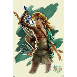 081 ROLLED - Link Tears of The Kingdom Poster 24x36 PE