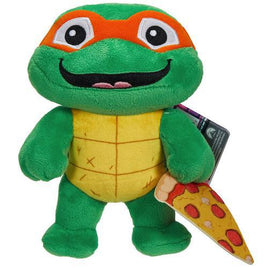 Turtle Tot Michelangelo Teenage Mutant Ninja Turtles Mutant Mayhem Plush 8"