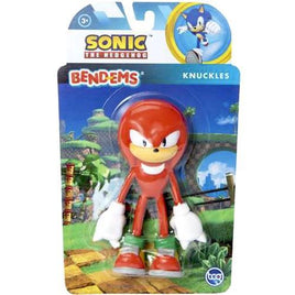 Knuckles Sonic the Hedgehog Bend-Ems Figures 4"