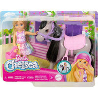 Barbie Chelsea & Pony Set 6"