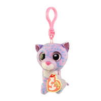 TY Beanie Babies Cassidy the Cat Backpack Clip 4" (Beanie Boos)