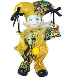 Blinky the Bright Porcelain Face Clown 8"