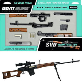 Goat Guns Miniature SVD "Affirmative" Rifle Diecast Toy 1:3 Scale