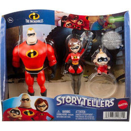 The Incredibles Storytellers Figure Set - 3pk