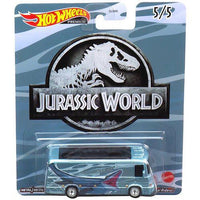 HW Tour Bus Jurassic World Hot Wheels Premium Diecast Car 1/64 Scale