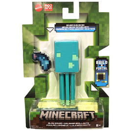 Glow Squid Build-A-Portal Minecraft Action Figure 3"