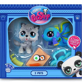 Rockin' Sushi Littlest Pet Shop Pet Pair 2.5" (Wolf & Guppy)