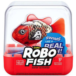 Robo Fish Robotic Swimming Fish Toy Red 3"