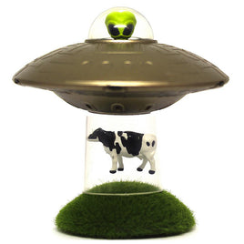 UFO Cow Abduction Set with Lights & Sounds RP Minis 3"