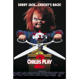 025 ROLLED - Child's Play 2 Chucky Movie Poster 24x36