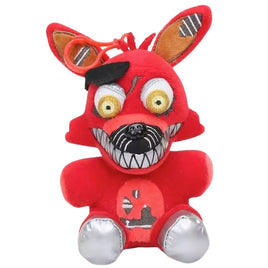 Nightmare Foxy Five Nights At Freddy's 5" Plush Backpack Clip