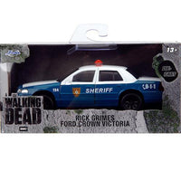 Walking Dead Rick Grimes Ford Crown Victoria Jada Diecast 1/32