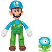 Ice Luigi Super Mario 4" Nintendo Action Figure