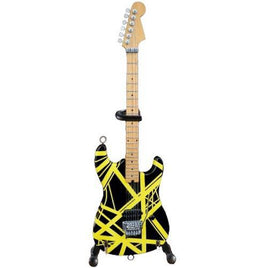 EVH Black & Yellow VH2 "Bumblebee" Eddie Van Halen Mini Guitar Replica