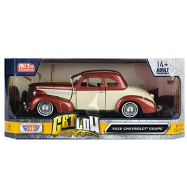 Get Low 1939 Chevrolet Coupe Brown & Cream 1/24