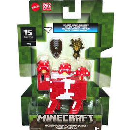 Mooshroom 15th Anniversary Minecraft Action Figure 3"