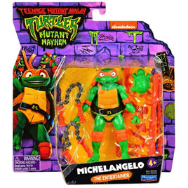 Michelangelo Teenage Mutant Ninja Turtles Mutant Mayhem Action Figure 4.5"