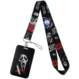 Scream 18" Lanyard with Badge Holder