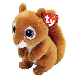 TY Beanie Babies Squire the Squirrel 6"