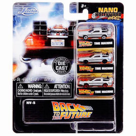 Back To The Future Nano Hollywood Rides 3 Pack