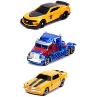 Transformers Diecast Nano Hollywood Rides 3 Pack with Bumblebee