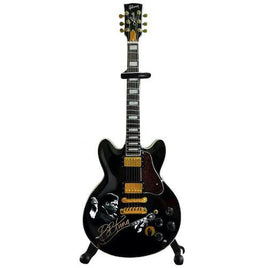 BB KING TRIBUTE Gibson ES-355 Lucille Ebony Miniature Guitar