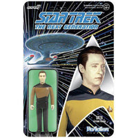 Data Star Trek the Next Generation ReAction Figure 3.75"