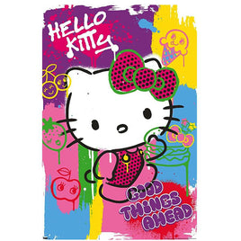 066 ROLLED - Hello Kitty Pop Art Poster 22x34 Trends