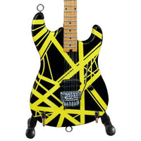 EVH Black & Yellow VH2 "Bumblebee" Eddie Van Halen Mini Guitar Replica