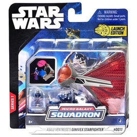 Asajj Ventress's Ginivex Starfighter Star Wars: Micro Galaxy Squadron