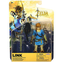 Link The Legend of Zelda Breath of the Wild 4" Nintendo Action Figure