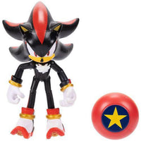 Sonic the Hedgehog Shadow with Star Spring Action Figure 4"