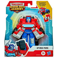 Optimus Prime to Hot Rod Truck Rescue Bots Academy Playskool Transformer 4.5"