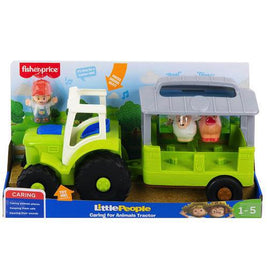 Caring For Animals Little People Tractor Playset