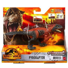 Jurassic World Dominion Extreme Damage Pyroraptor Action Figure 7"