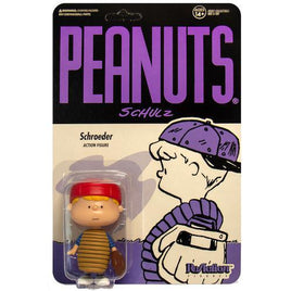 Peanuts Baseball Schroeder ReAction Figure 3.75"