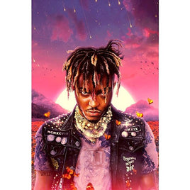 075 ROLLED - Juice WRLD Neon Poster 24x36 PE