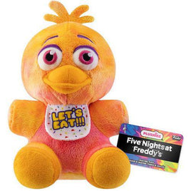 Tie-Dye Chica Five Nights At Freddy's 7" Plush