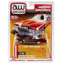 1976 Cadillac Coupe DeVille Auto World Diecast Car 1:64