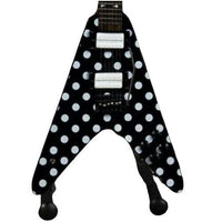 Randy Rhoads "Harpoon" Polka Dot V Miniature Guitar Replica Collectible