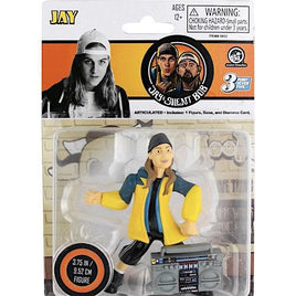 Jay & Silent Bob 3.75" Poseable Figure with Stand - Jay