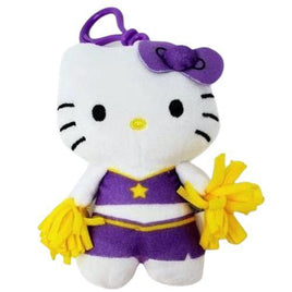 Hello Kitty & Friends Cheerleader Hello Kitty Plush Dangler 4"