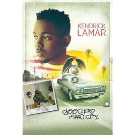 211 ROLLED - Kendrick Lamar Good Kid Maad City Poster 24x36 PE