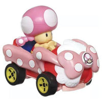 Toadette Birthday Girl Hot Wheels Mario Kart 1/64 Diecast