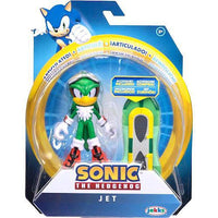 Jet Sonic the Hedgehog with Piko Piko Hammer Action Figure 4"