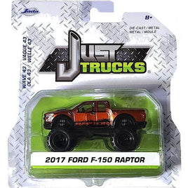 Jada Just Trucks 2017 Ford F-150 Raptor Diecast 1/64